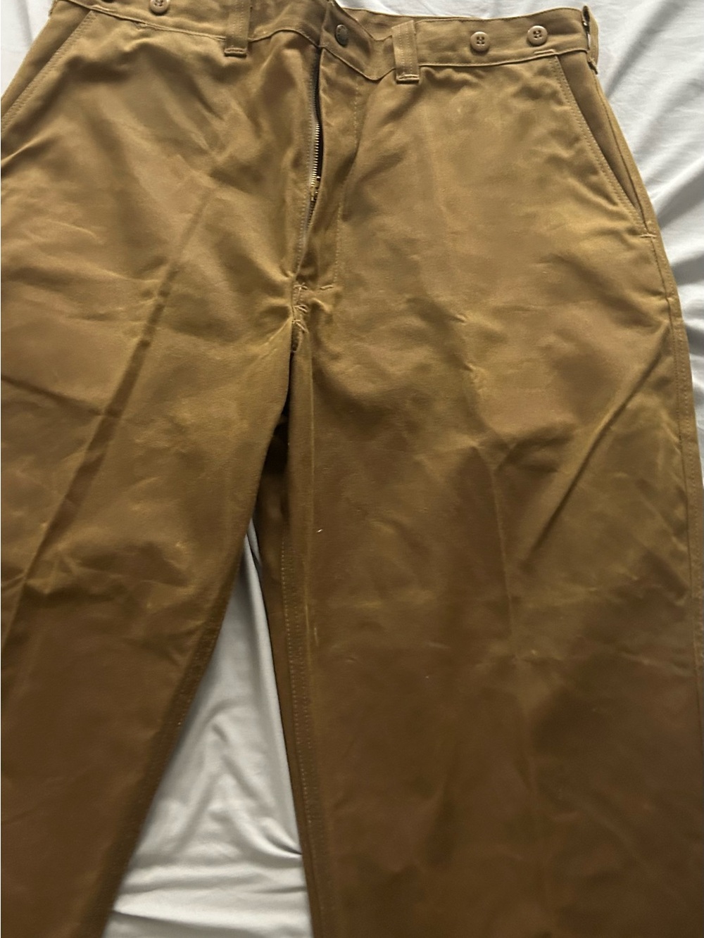 Filson Waxed Single Tin Pants Made in the USA